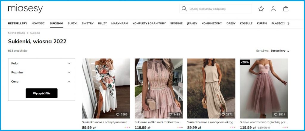 Sklep Miasesy – rzetelne opinie o produktach, sukienki, dostawa, zwroty, co to za firma 2